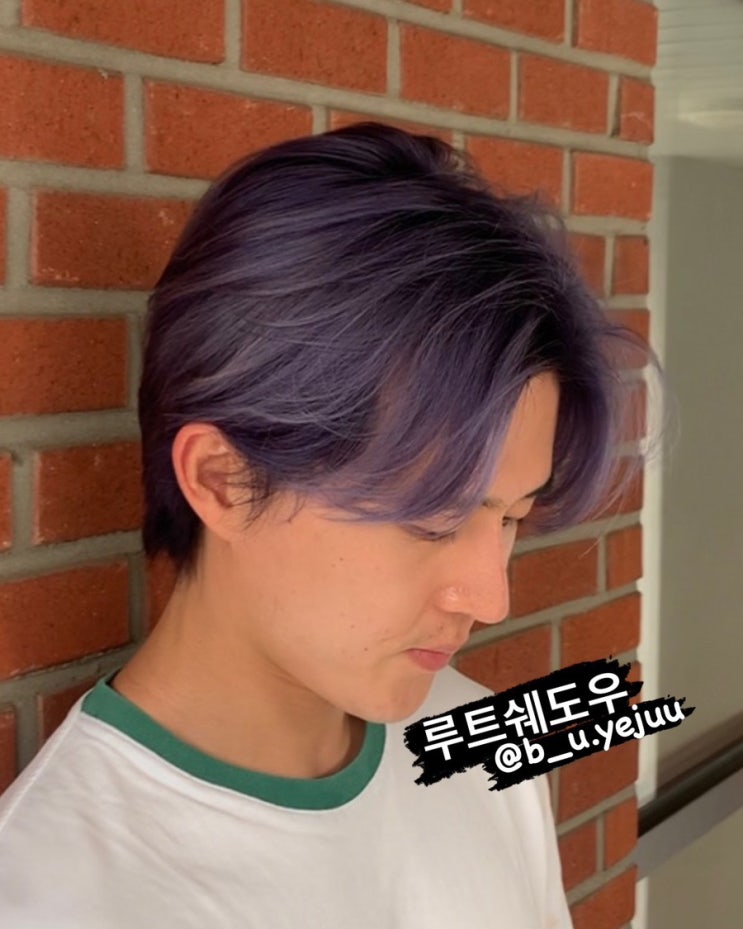  석촌미용실 | 애쉬바이올렛으로 루트쉐도우 톤다운하기