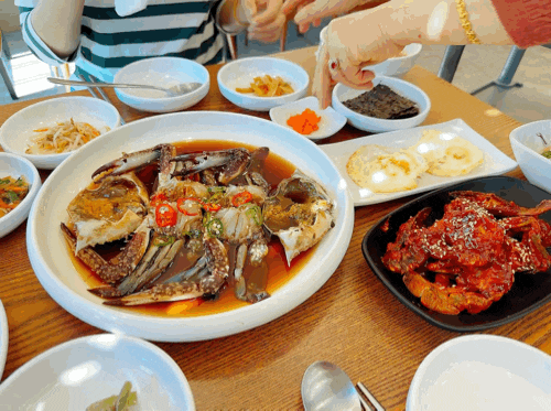  백운호수 간장게장 맛집 온담코다리한상!