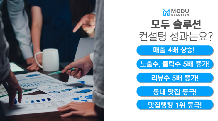 모두솔루션으로 배달앱관리대행하시고 매출도 팍팍 올리세요!!