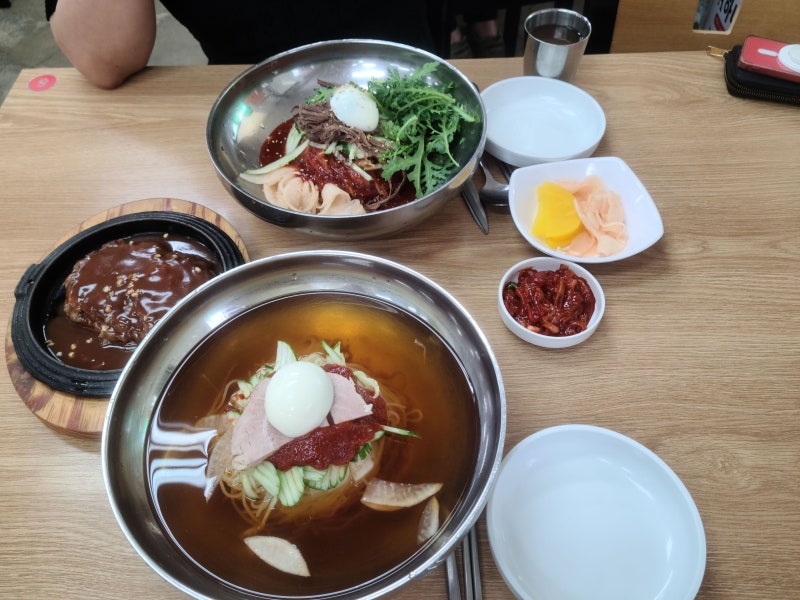 장사밀면 이미지