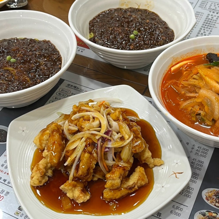  주차 가능한 조원동 KT위즈파크 중식 맛집, 신화춘