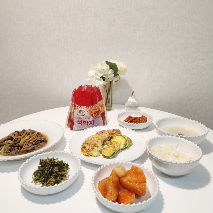  종가석박지 유명 설렁탕집 깍두기만큼 맛있네