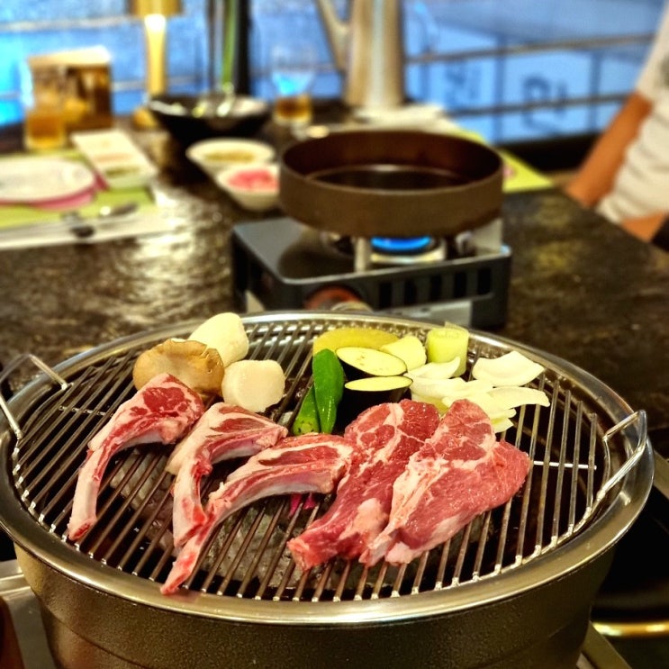  강남 양고기 맛집 논현 양갈비를 코스요리처럼