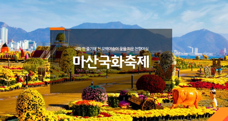 마산국화축제 (23.10.28~23.11.06)