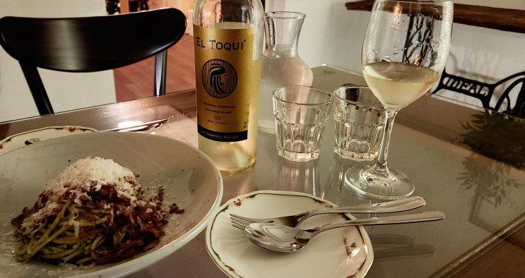  마산 댓거리 술집 와인바 풍미절가 파스타 맛집