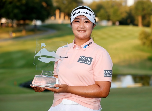 유해란, LPGA투어 첫 승…아칸소 챔피언십 와이어 투 와이어... 