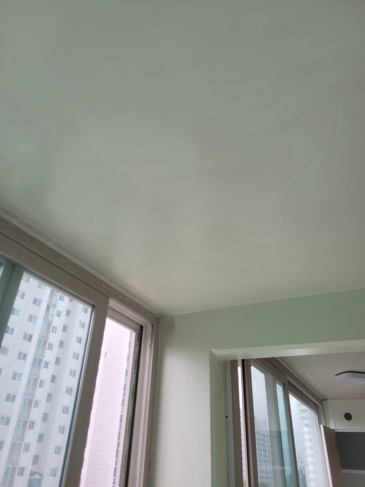  ( 병점 탄성코트 ) 병점 주공 2단지 아파트 베란다 곰팡이 탄성코트 시공후기