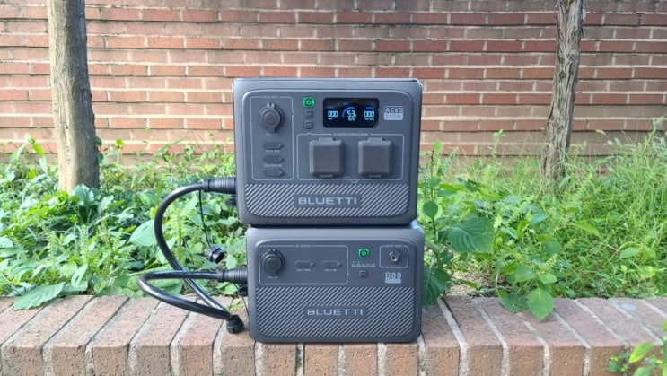  블루에티 파워뱅크 AC60 B80 220V 인버터 내장 대물 인산철 올인원 파워뱅크