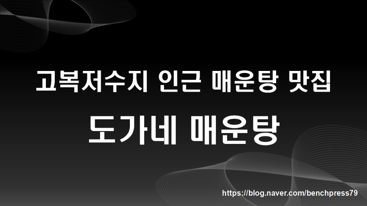  세종시 매운탕 맛집, 도가네 매운탕 후기