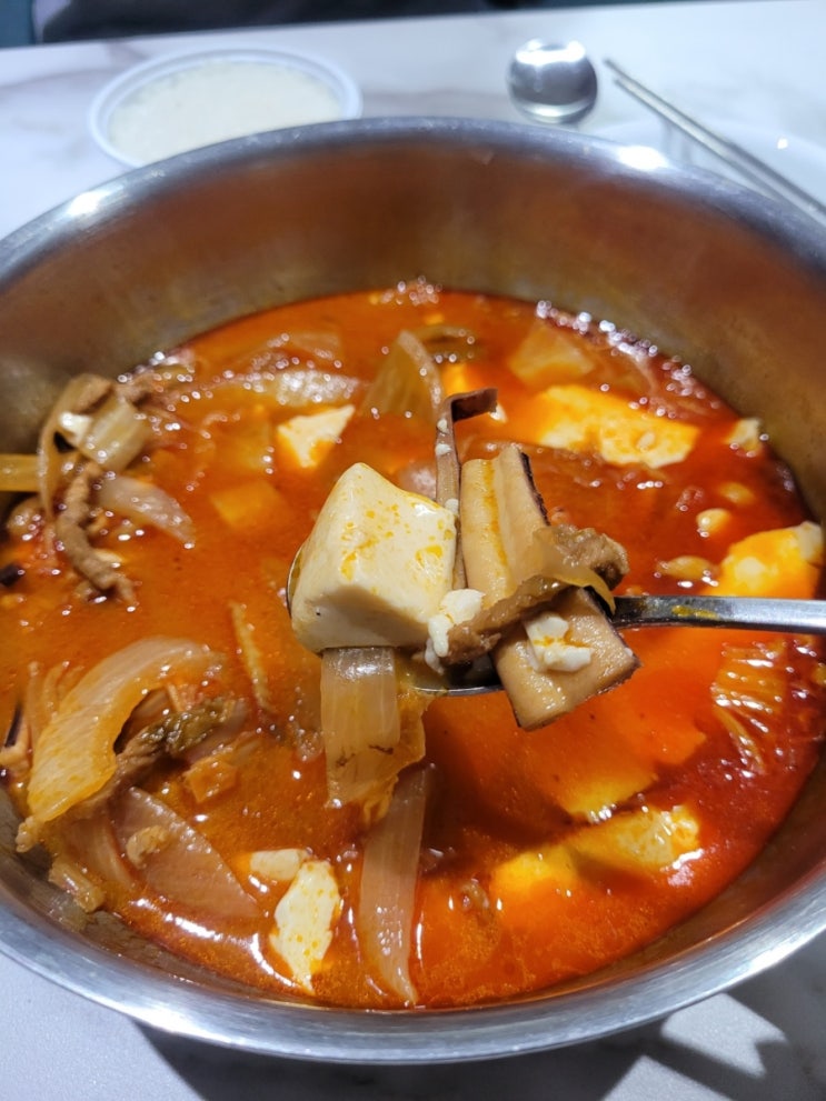  계양산전통시장 근처 짬뽕타임 계양점 24시 얼큰한 순두부짬뽕 밥 포장