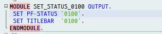  [율밥퍼]SAP ABAP - ALV PF-STATUS