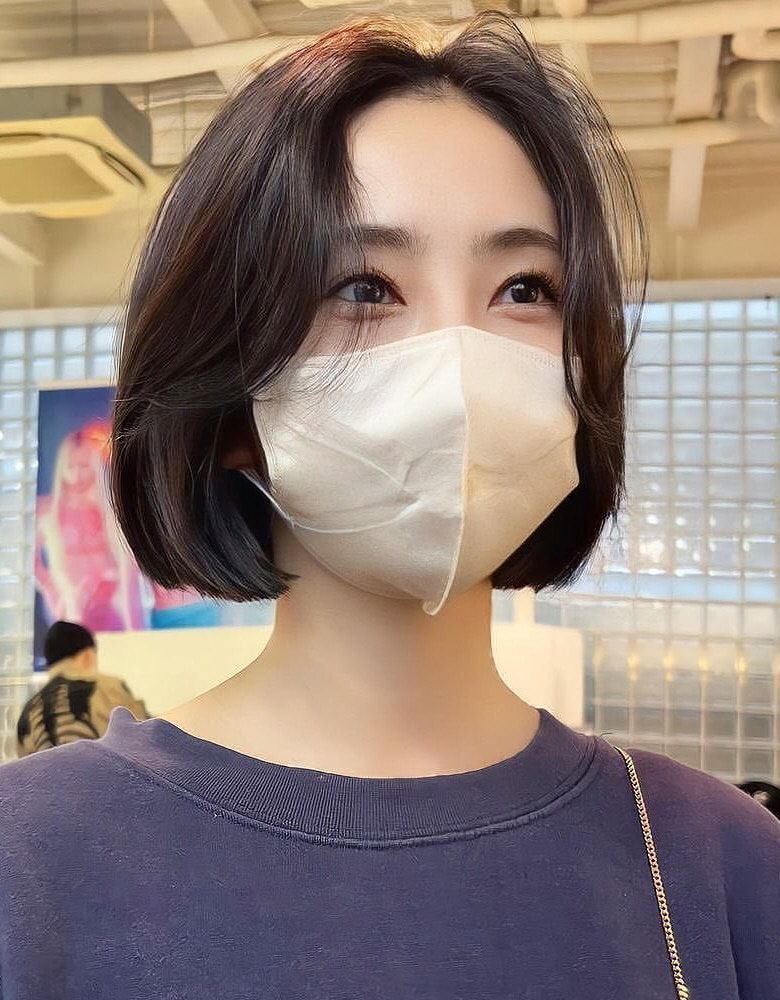 2024 AI 여자 단발, 중단발 예측 헤어스타일 - 레이어드컷, 허쉬컷 스타일 종류 : 네이버 블로그
