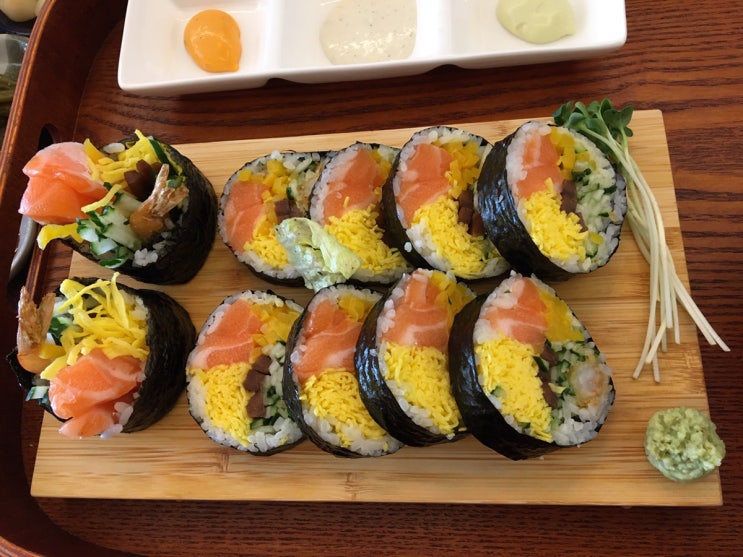 [마산연어맛집]양덕동 "김군연어"에서 연어후토마끼 맛에 반하다