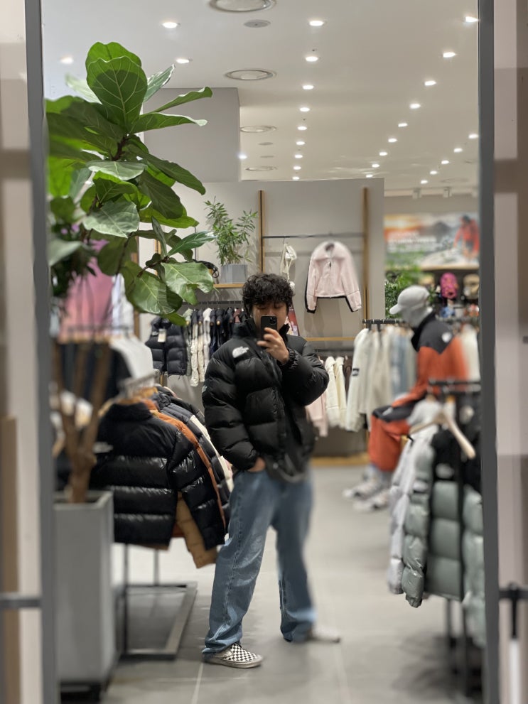  노스페이스 눕시패딩 가격 및 실제 착용후기