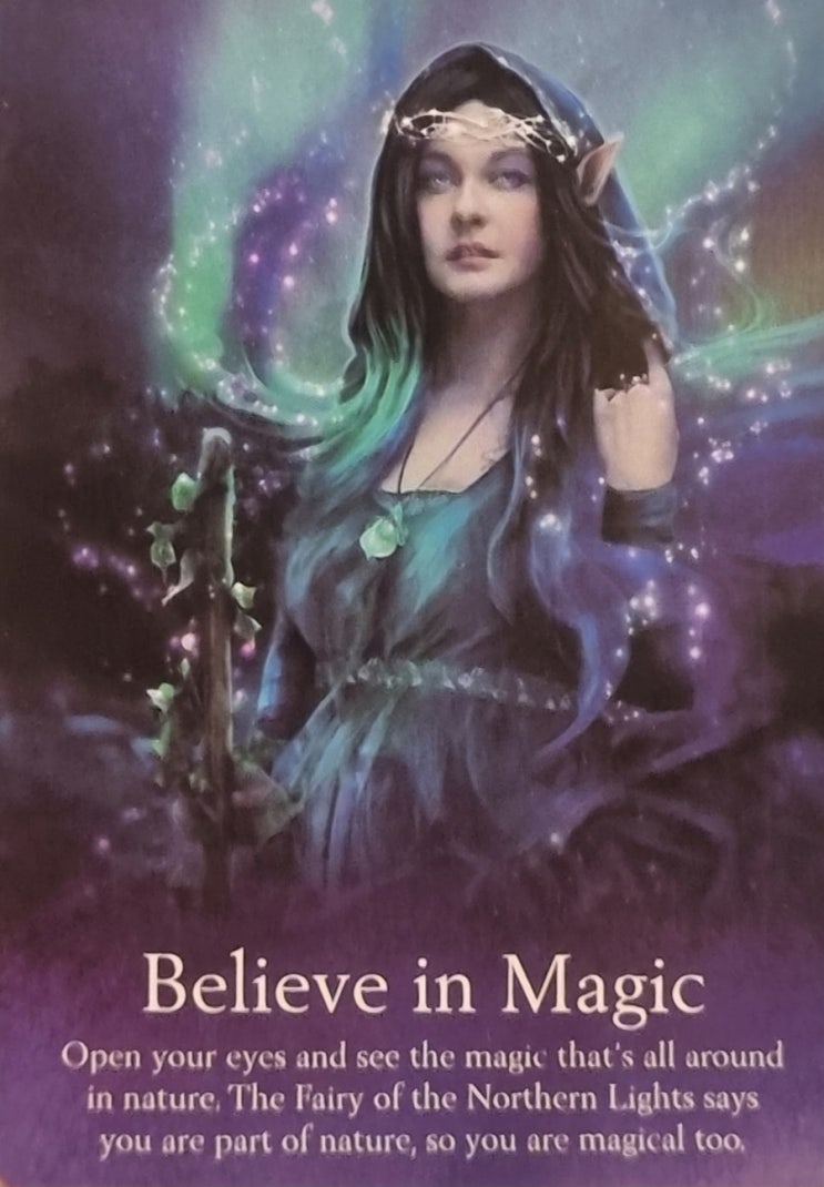 요정오라클oracle of the fairies Believe in Magic