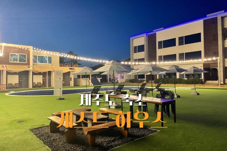 서귀포 게하 유명 제주도 게스트 하우스 추천 간장남들 여행자 파티 개최