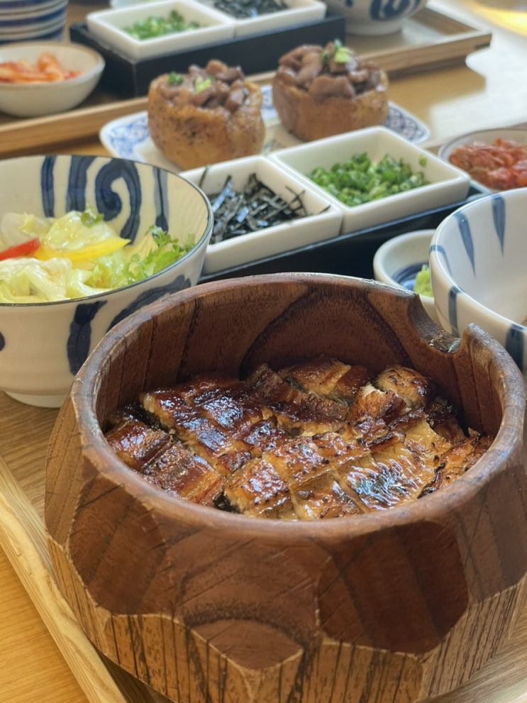 최근 먹었던 음식 중 가장 기억에 남는 양산도의 히츠마부시(장어덮밥)