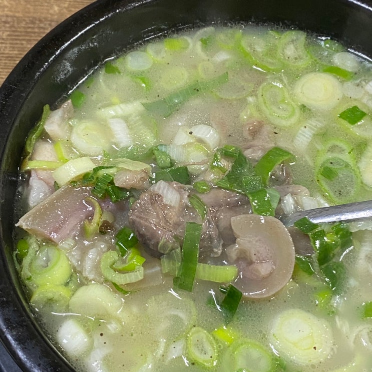  안성 골프장 근처 맛집, 신안cc 근처 맛집 추천 안성 한우소머리국밥 2호점