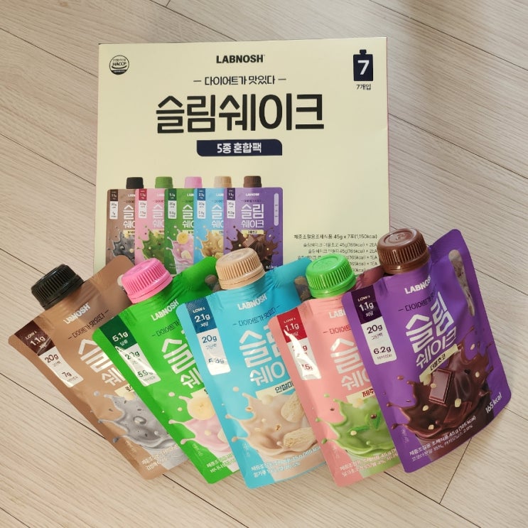  포만감 짱짱한 다이어트 쉐이크 추천 :: 랩노쉬 슬림쉐이크