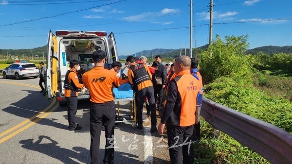  화순소방서, 3일 오전 화순군 춘양면 회송리 실종자 구조 완료