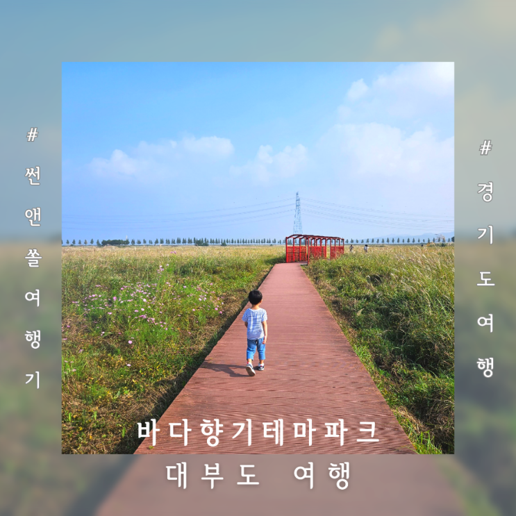  대부 바다향기 테마파크 전동바이크 타고 대부도 드라이브여행