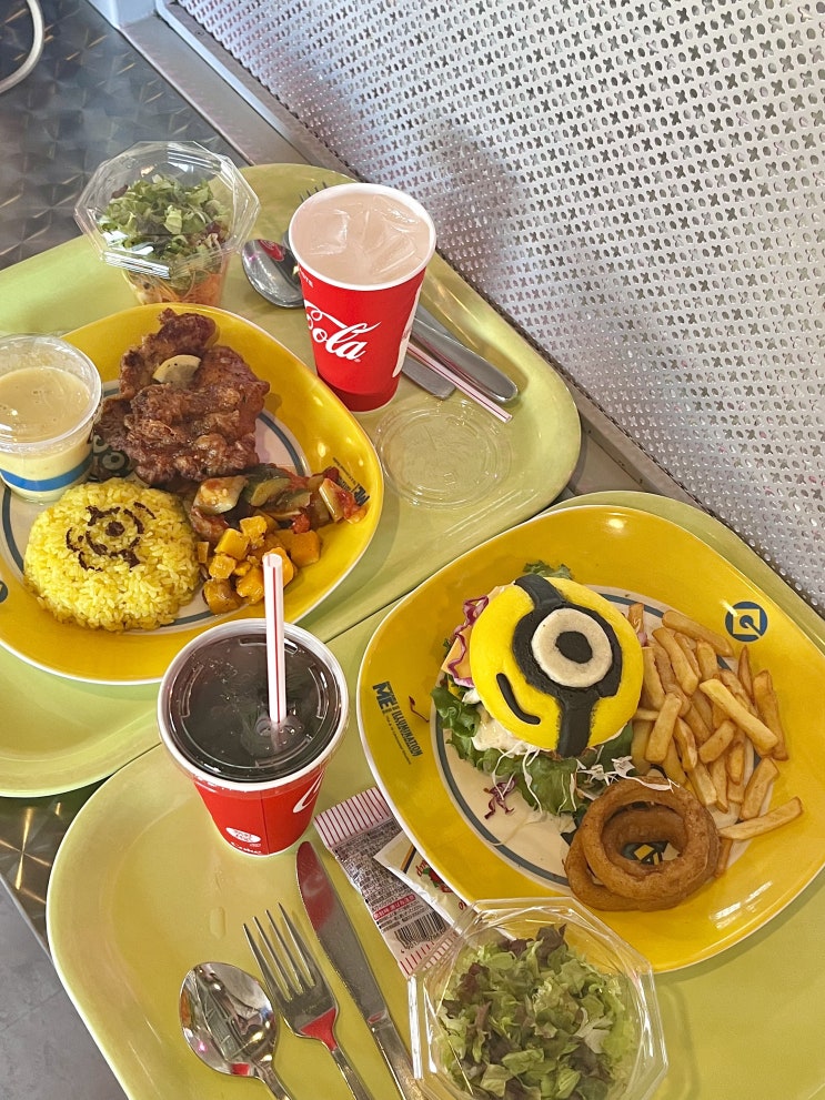  일본 오사카 여행 ⑱ 유니버셜 스튜디오 재팬 맛집 해피니스 카페, 미니언즈 메이헴