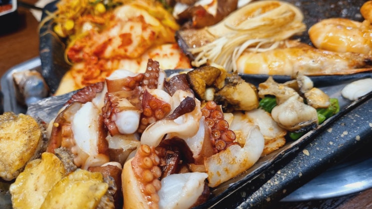  서귀포올레시장맛집 흑돼지해물삼합  여러곳 방문 필요없이 고기 해산물 한번에 해결하자~~