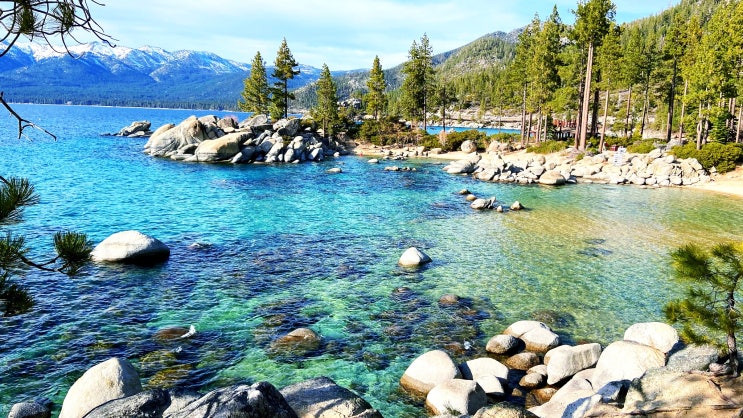  [Tahoe] 레이크 타호에서 가장 깨끗한 해변, Sand Harbor Beach