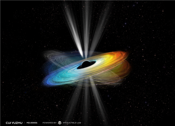 팽이처럼 흔들리며 회전하는 M87 블랙홀의 신비