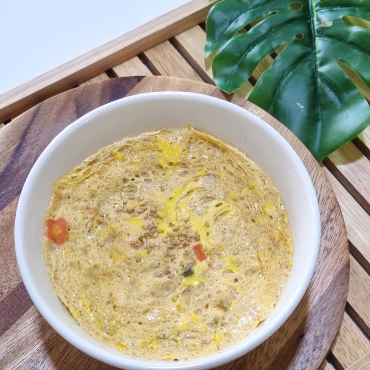  컵라면 계란찜 컵누들 백종원 전자레인지 라면 계란찜 만드는법