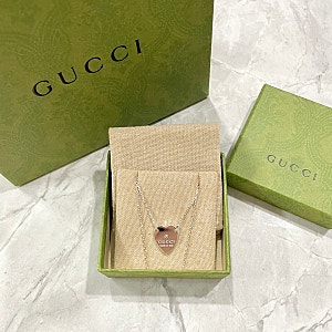 구찌 GUCCI 하트 펜던트 목걸이