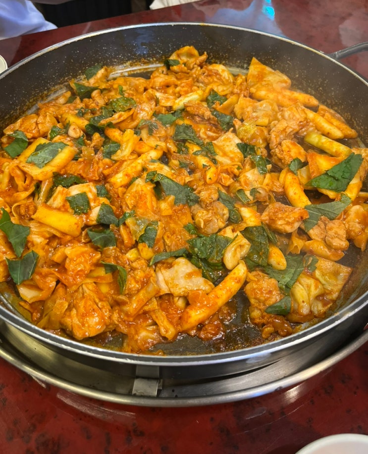  경복궁역 닭갈비 '내자동춘천닭갈비' 서촌 숨은 맛집 발견