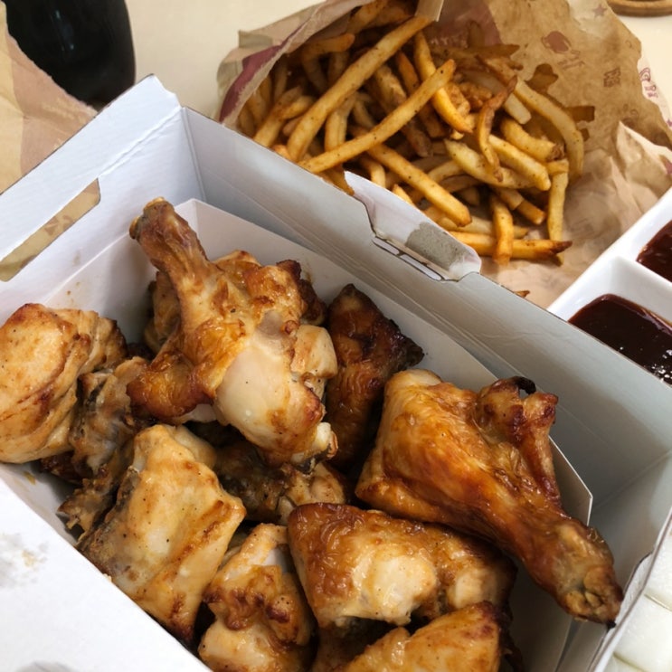 송도 굽네치킨 오리지널 배달 맛집 존맛탱