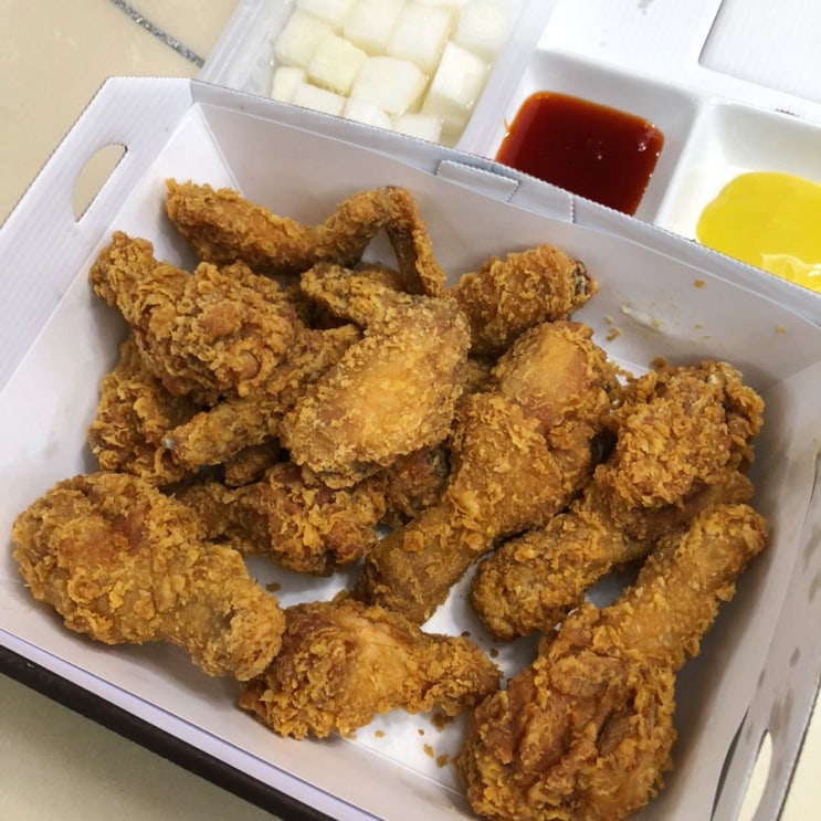  송도 BBQ치킨 황금올리브치킨콤보 배달 맛집 킹정