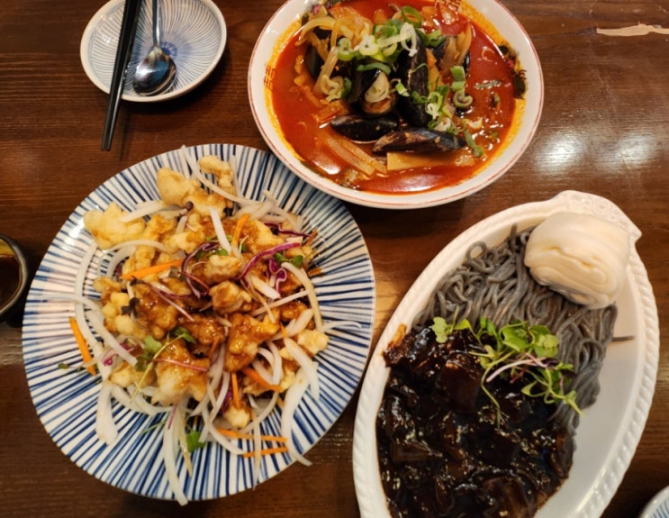 [부산 시청 중국집 맛집] 진화라락 (feat. 레몬 등심 탕수육, 꽃빵 짜장면, 해물 짬뽕)