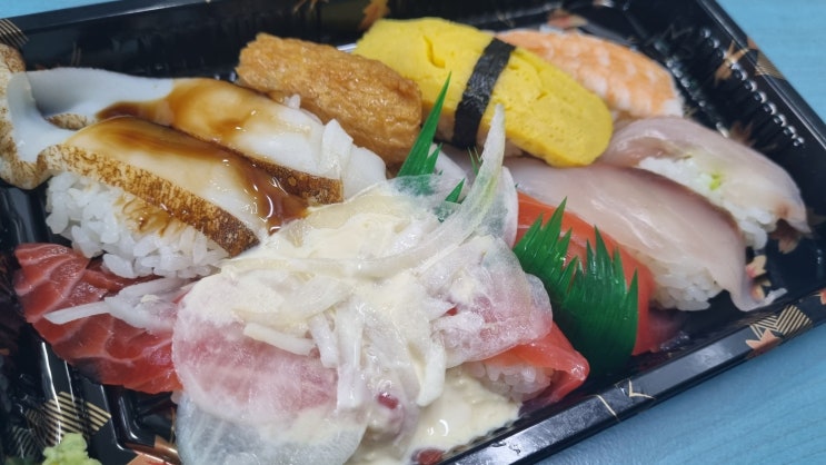  인천 간석동 배달맛집 벚꽃스시 - 푸드빈