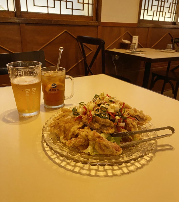  [서울 용산구] 남영역 삼각지 맛집, 홈랜드 / 소고기전골, 유린기, 야채볶음, 하이볼, 용산 열정도 중국요리 전문점