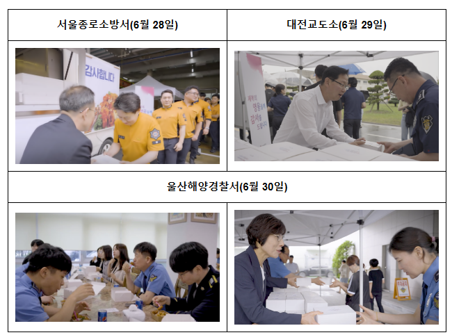 보훈부, ‘현장 제복근무자 감사·응원’ 먹거리 트럭 추진 보훈부, ‘현장 제복근무자 감사·응원’ 먹거리 트럭 추진