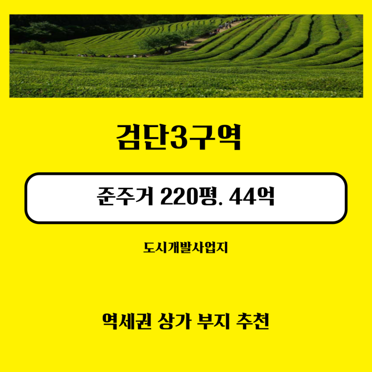 검단3구역 도시개발사업 역세권 준주거지 토지 매매 검단3구역 도시개발사업 역세권 준주거지 토지 매매