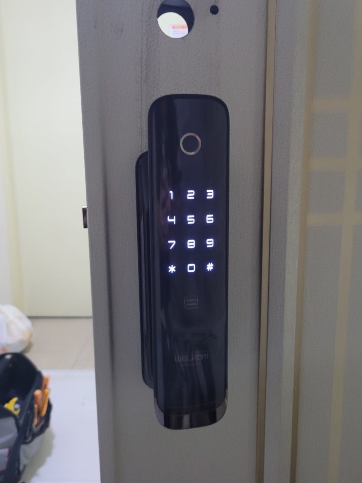  용인 수지구 성동마을강남빌리지아파트 웰콤 패스온 WP-450B 설치 후기