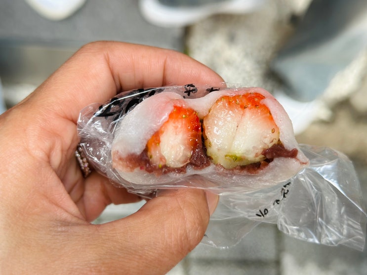  뚝섬역 디저트 맛집 성수동 수제모찌 | 생과일 모찌:서울/성동구