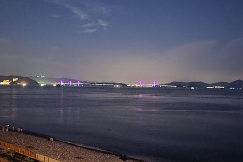 초승달캘리 이미지