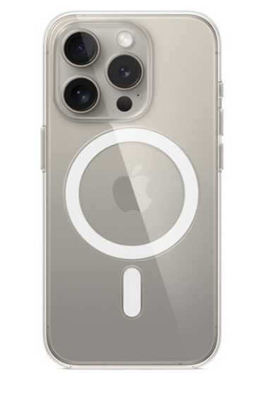 아이폰15 PRO 악세서리 - 맥세이프 충전기, 투명 케이스