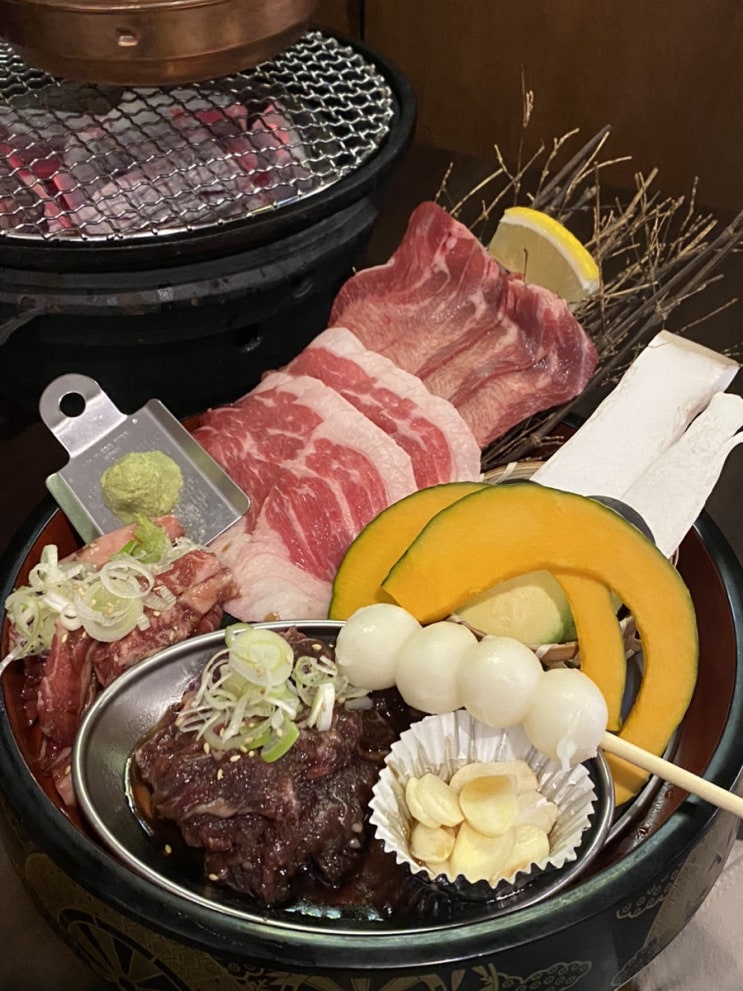 [성남/위례] 데이트하기 좋은 일본풍 소고기 파는곳 성남위례맛집 '야끼니꾸소량 위례점'