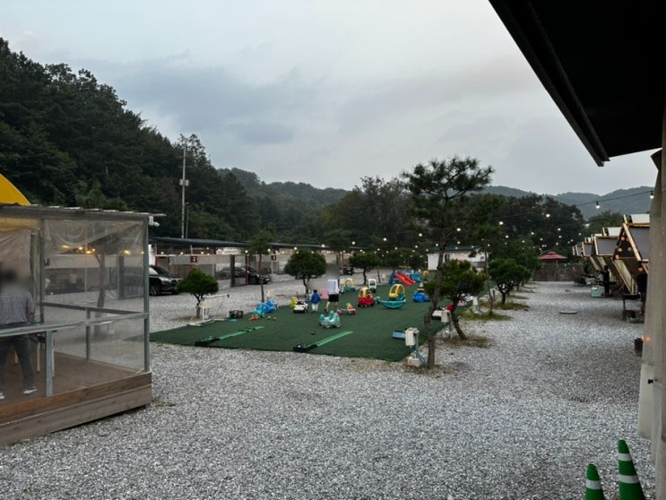  포천 산중호걸 글램핑 럭셔리 카라반 2호 내돈내산 1박2일 솔직후기
