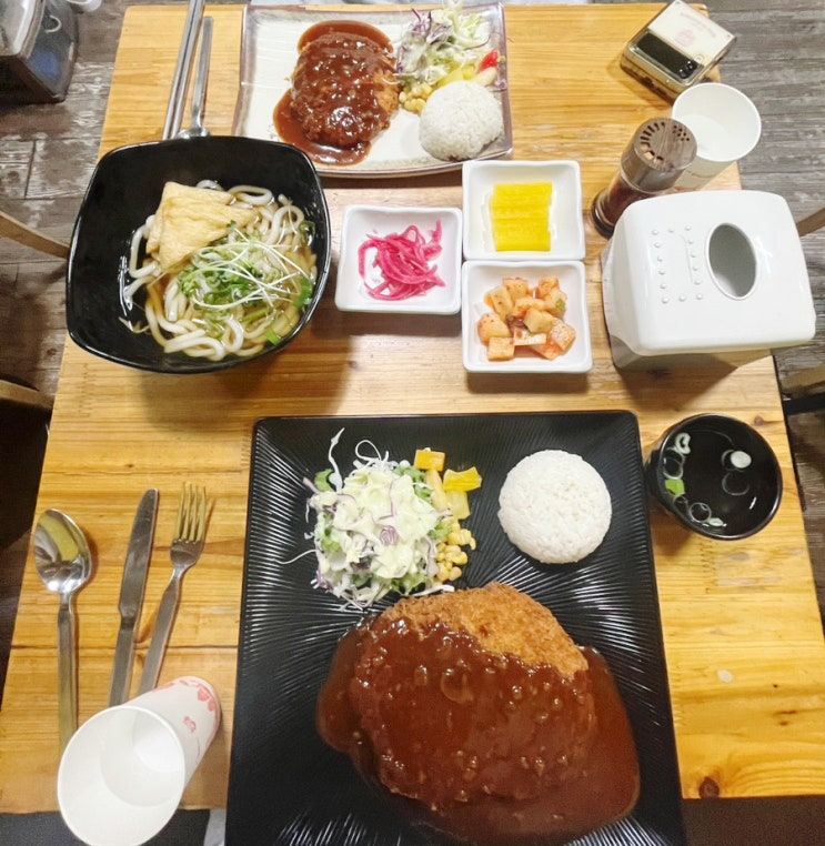  포장과 배달이 가능한 대학가식당 원주 흥업면 “필 돈가스”