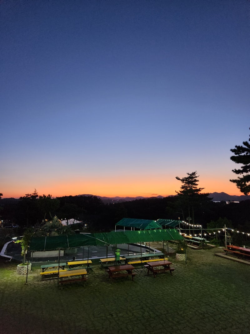 충남 태안 펜션 가족 단위로 방문하기 좋은 라모스리조트 (+노을 뷰 단체 바베큐)