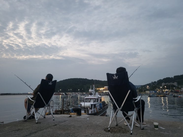  부산 가덕도 천성항 원투낚시 FEAT.도다리,장어