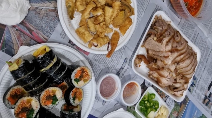  경기 연천 전곡 포장맛집 군부대면회음식