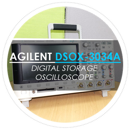 중고계측기렌탈 판매 대여/매각 Agilent 애질런트 DSOX-3034Adp 디지털 오실로스코프 (350MHz,4채널) 대여